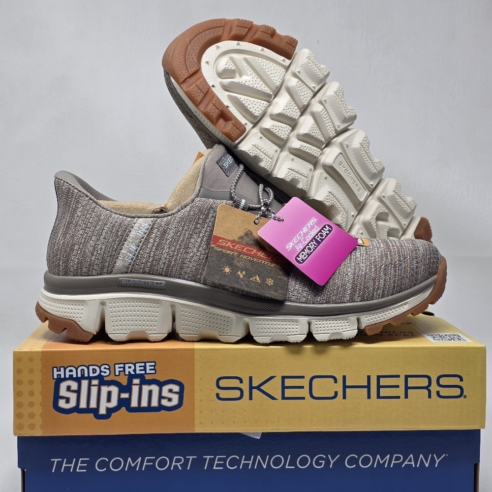 SKECHERS Women's Size 6 Summits At Sespe Hands Free Slip-Ins 180194/BRMT New